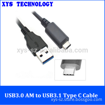 USB3.0 AM to USB3.1 Type C Cable support OEM&ODM order